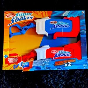 NEW NERF SUPER SOAKER RAINSTORM X2